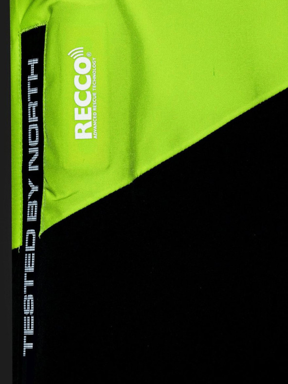 Kilpi Neonsko zelene moške smučarske hlače Kilpi MARCELO