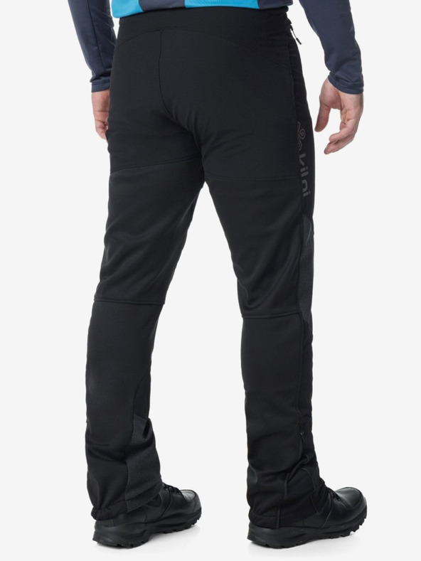 Kilpi Črne moške hlače za na prostem Kilpi NUUK