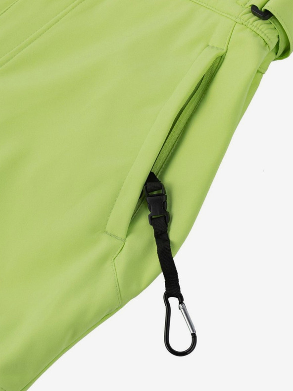 Kilpi Svetlo zelene moške softshell smučarske hlače Kilpi RHEA