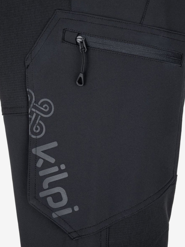 Kilpi Črne moške hlače za na prostem KILPI TIDE