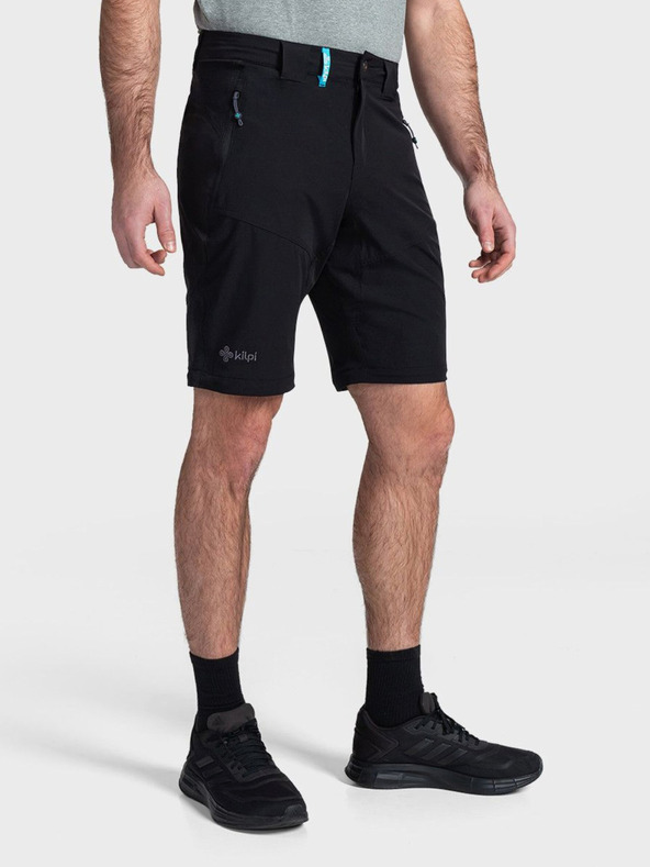 Kilpi Črne moške hlače za na prostem Kilpi HOSIO