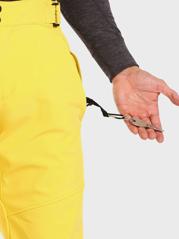 Kilpi Rumene moške softshell smučarske hlače Kilpi RHEA