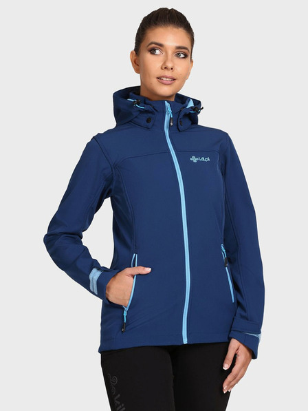 Kilpi Temno modra ženska softshell jakna Kilpi RAVIA