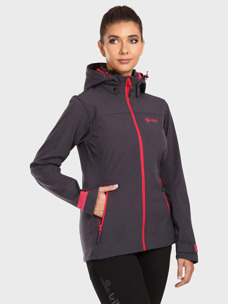 Kilpi Temno siva ženska softshell jakna Kilpi RAVIA