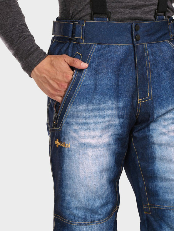 Kilpi Temno modre moške smučarske hlače Kilpi DENIMO
