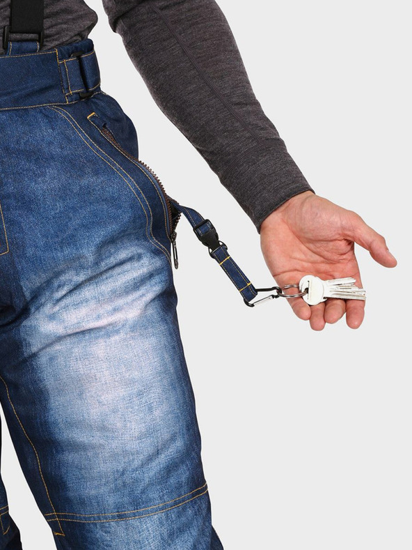 Kilpi Temno modre moške smučarske hlače Kilpi DENIMO