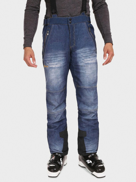 Kilpi Temno modre moške softshell smučarske hlače Kilpi JEANSO