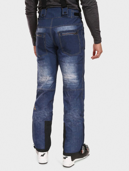 Kilpi Temno modre moške softshell smučarske hlače Kilpi JEANSO