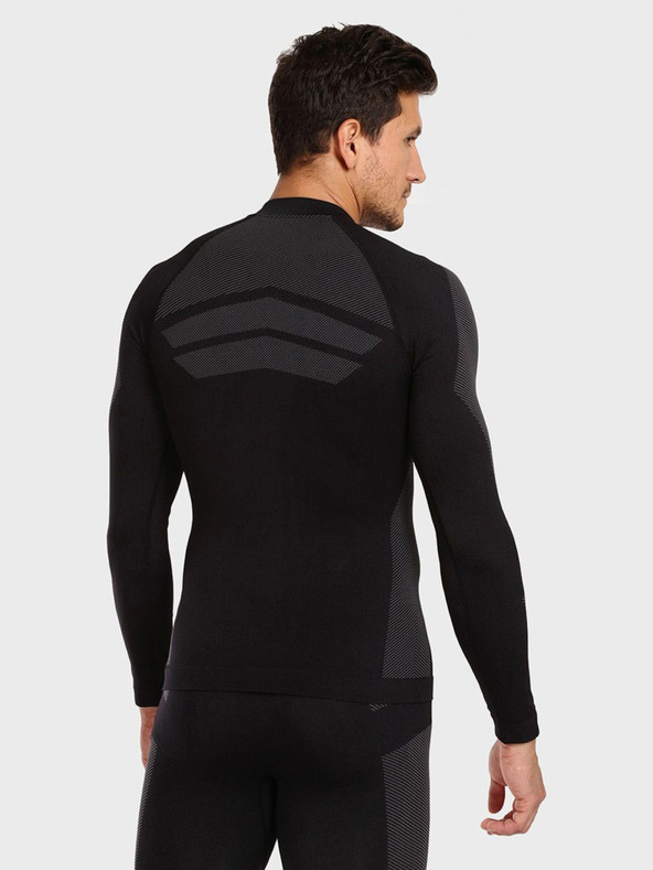 Kilpi Črna moška termo majica KILPI NATHAN