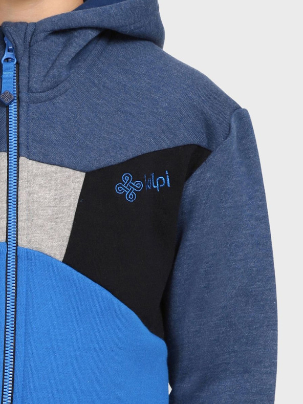 Kilpi Modra fantovska jopa s kapuco na zadrgo KILPI PREDA