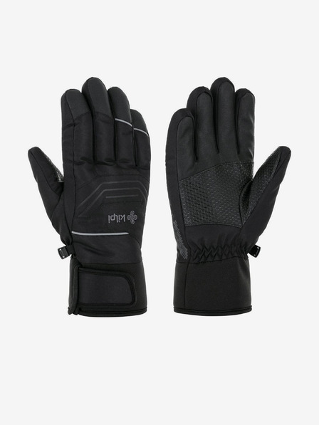 Kilpi Črne unisex smučarske rokavice Kilpi SKIMI