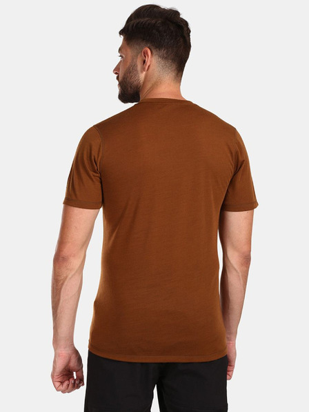 Kilpi Moška rjava majica iz merino volne Kilpi SLOPER-M