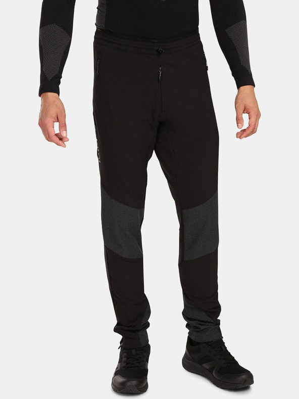 Kilpi Črne moške hlače za na prostem KILPI NUUK-M