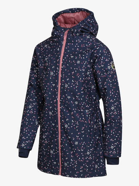 ALPINE PRO Temno moder dekliški softshell plašč ALPINE PRO Ilemo