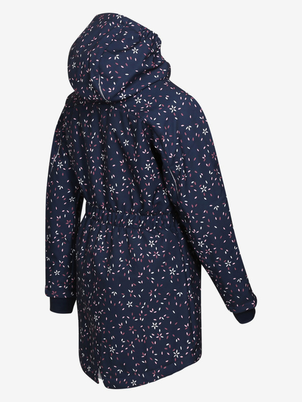 ALPINE PRO Temno moder dekliški softshell plašč ALPINE PRO Ilemo