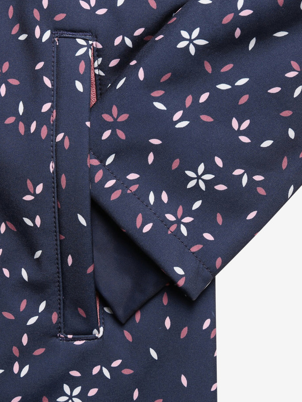 ALPINE PRO Temno moder dekliški softshell plašč ALPINE PRO Ilemo