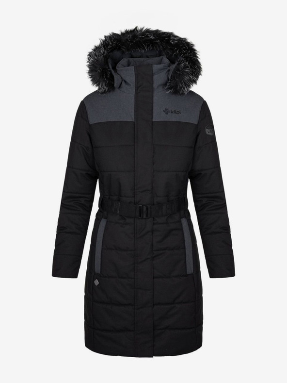 Kilpi Črn ženski zimski plašč Kilpi KETRINA-W