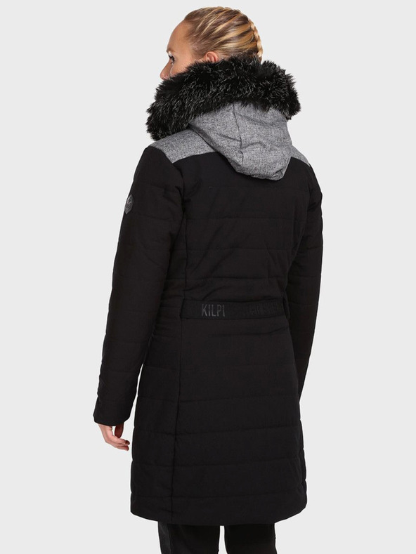 Kilpi Črn ženski zimski plašč Kilpi KETRINA-W