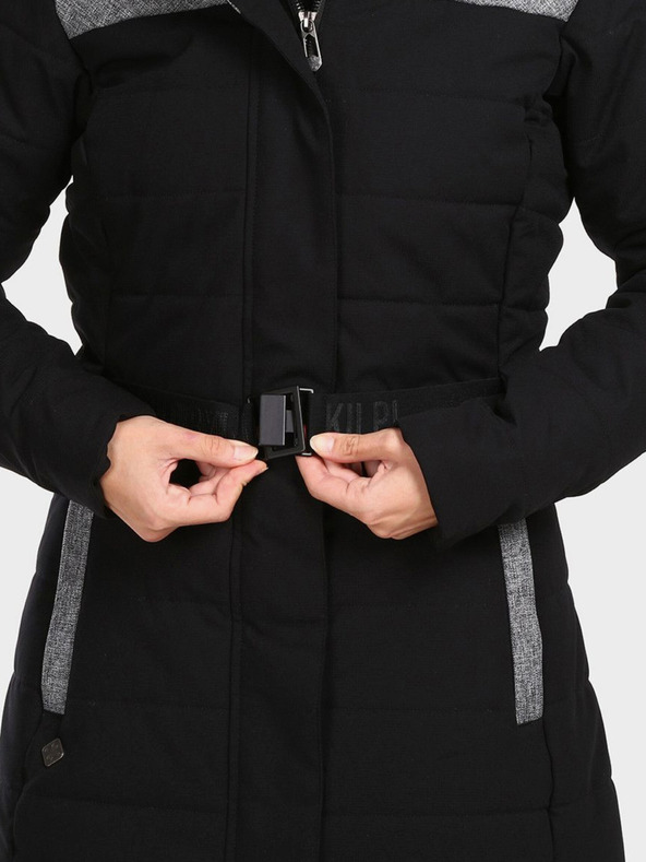 Kilpi Črn ženski zimski plašč Kilpi KETRINA-W