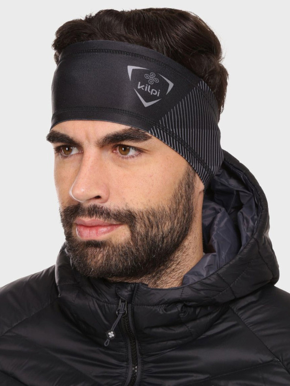 Kilpi Črna športna naglavna ruta Kilpi Brillians-U