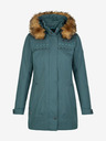 Kilpi Temnozeleni ženski zimski plašč Kilpi PERU-W