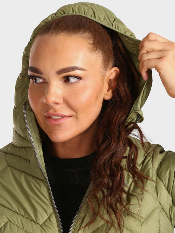 Kilpi Zeleni ženski zimski plašč Kilpi LEILA-W