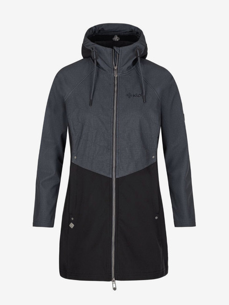 Kilpi Črno-siv ženski softshell plašč Kilpi LASIKA-W