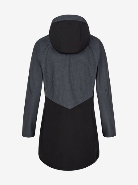 Kilpi Črno-siv ženski softshell plašč Kilpi LASIKA-W