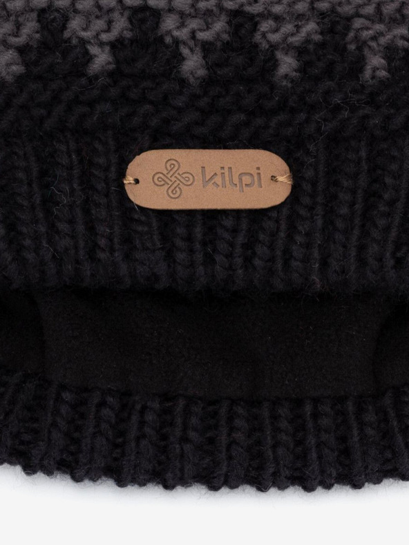 Kilpi Temno zelena moška zimska pletena kapa Kilpi SKAL-M