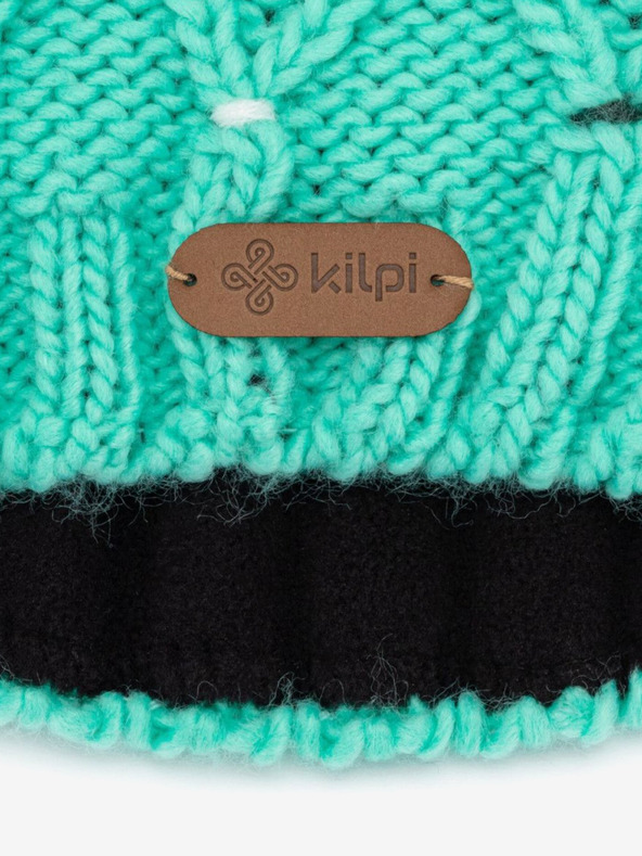 Kilpi Turkizna ženska zimska kapa Kilpi Crochy-W