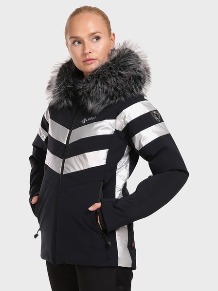 Kilpi Črna ženska luksuzna smučarska jakna Kilpi LTD ASTER-W
