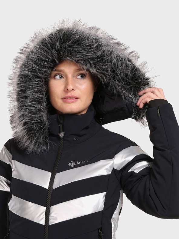 Kilpi Črna ženska luksuzna smučarska jakna Kilpi LTD ASTER-W