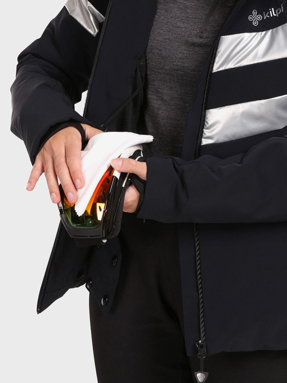 Kilpi Črna ženska luksuzna smučarska jakna Kilpi LTD ASTER-W