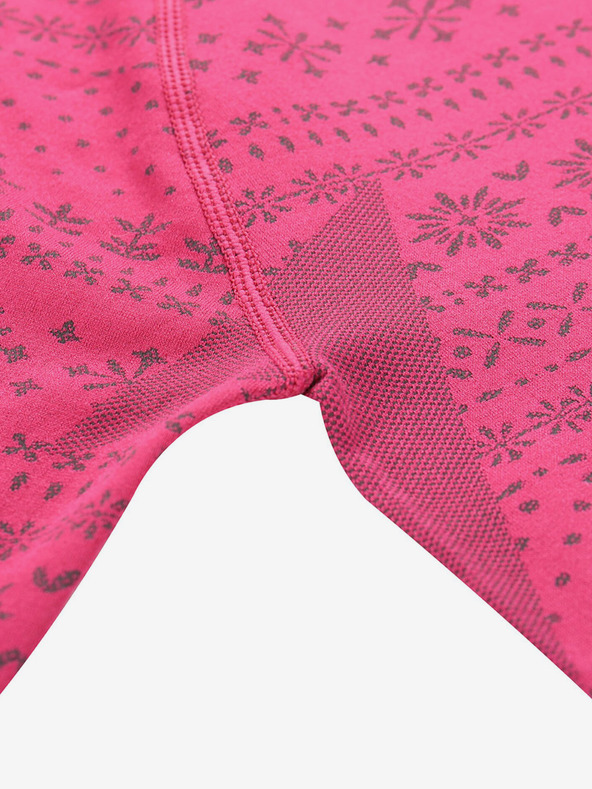 ALPINE PRO Temno roza dekliška funkcionalna majica ALPINE PRO Amboso