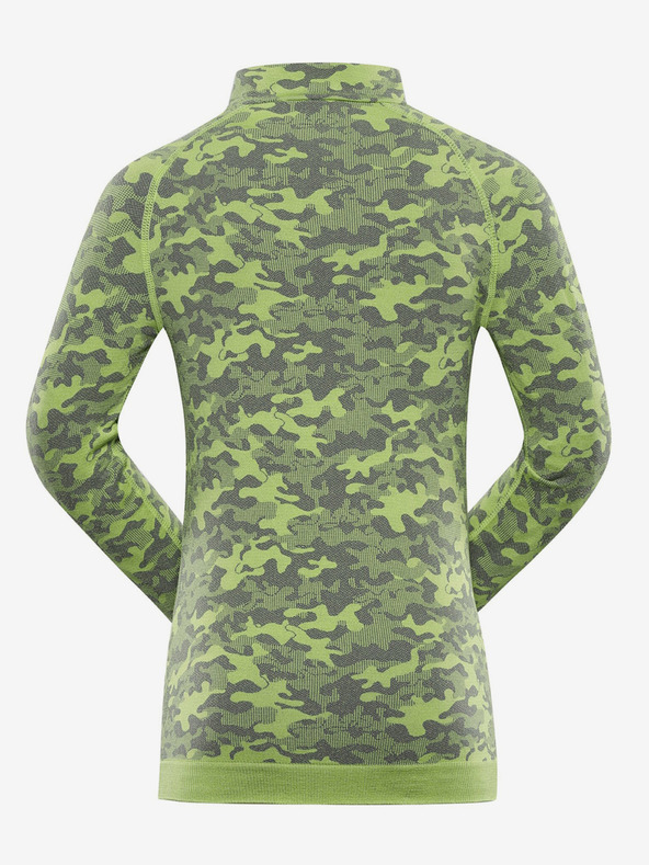 ALPINE PRO Zelena fantovska funkcionalna majica ALPINE PRO Seamo