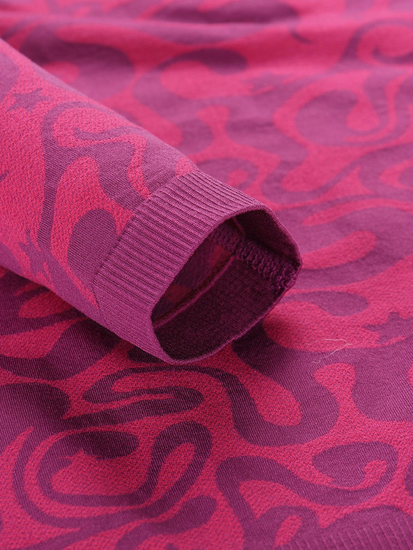 ALPINE PRO Temno roza dekliška funkcionalna majica ALPINE PRO Seamo