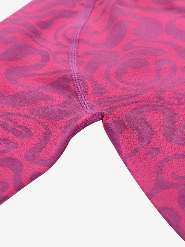 ALPINE PRO Temno roza dekliška funkcionalna majica ALPINE PRO Seamo