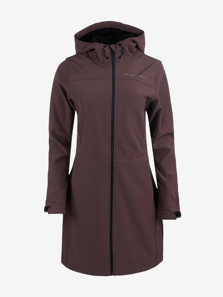 ALPINE PRO Rjava ženska softshell jakna ALPINE PRO Esera