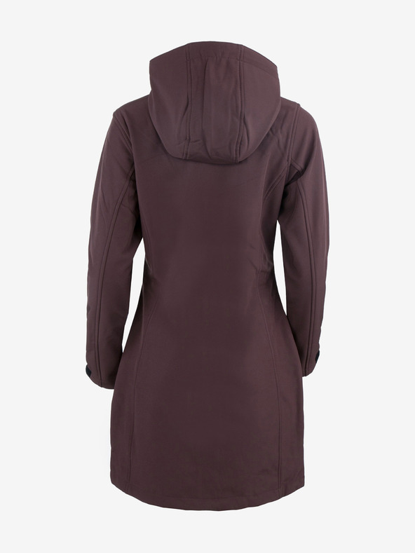 ALPINE PRO Rjava ženska softshell jakna ALPINE PRO Esera