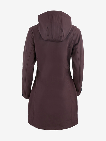 ALPINE PRO Rjava ženska softshell jakna ALPINE PRO Esera