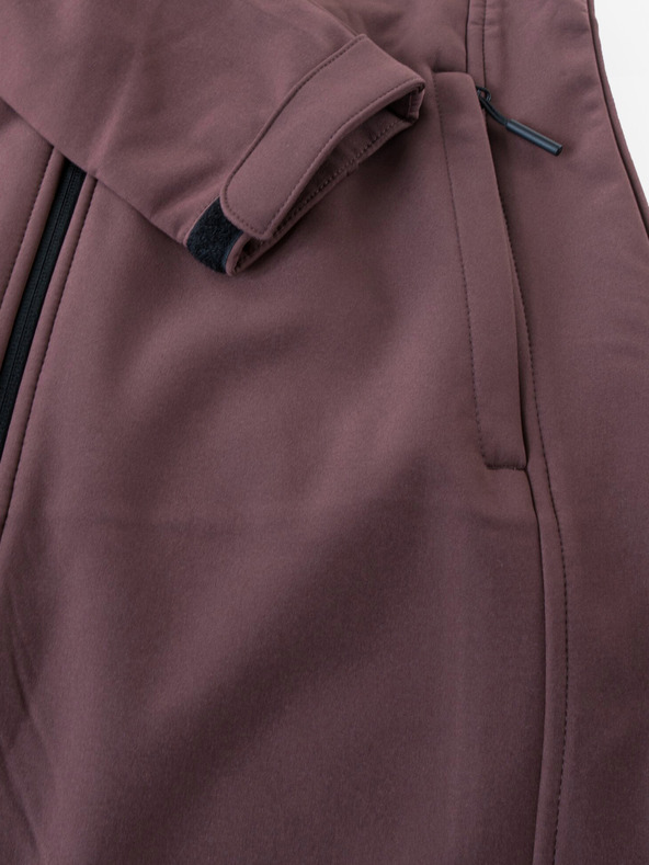 ALPINE PRO Rjava ženska softshell jakna ALPINE PRO Esera