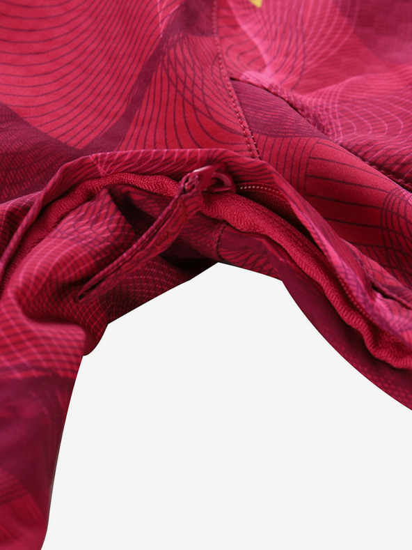 ALPINE PRO Temno roza ženska softshell jakna ALPINE PRO Hoora