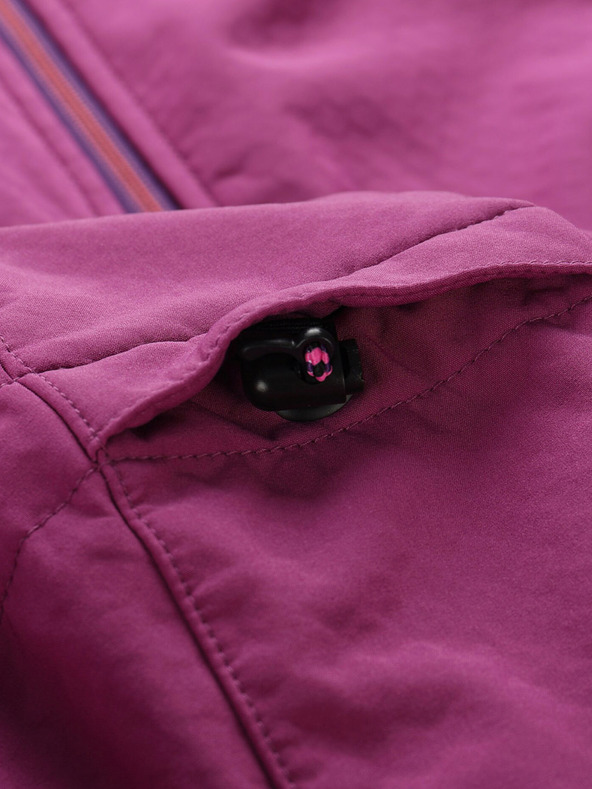 ALPINE PRO Vijolična ženska softshell jakna ALPINE PRO HOORA