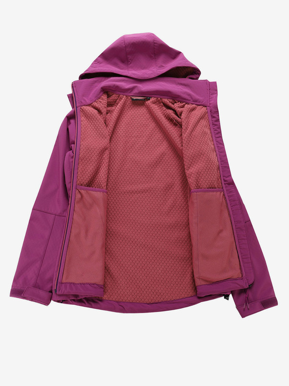 ALPINE PRO Vijolična ženska softshell jakna ALPINE PRO HOORA