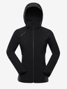 ALPINE PRO Črna ženska softshell jakna ALPINE PRO Hoora