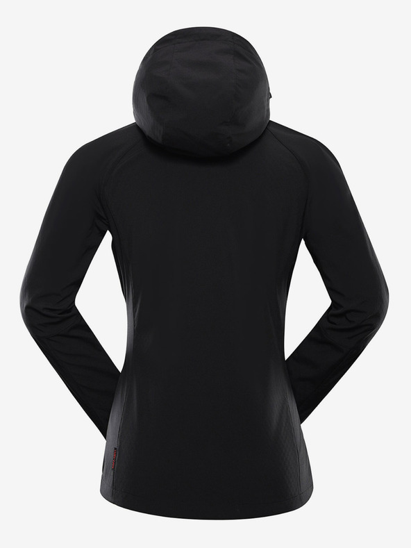 ALPINE PRO Črna ženska softshell jakna ALPINE PRO Hoora