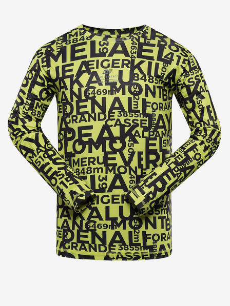 ALPINE PRO Svetlo zelena moška funkcionalna majica ALPINE PRO Lous