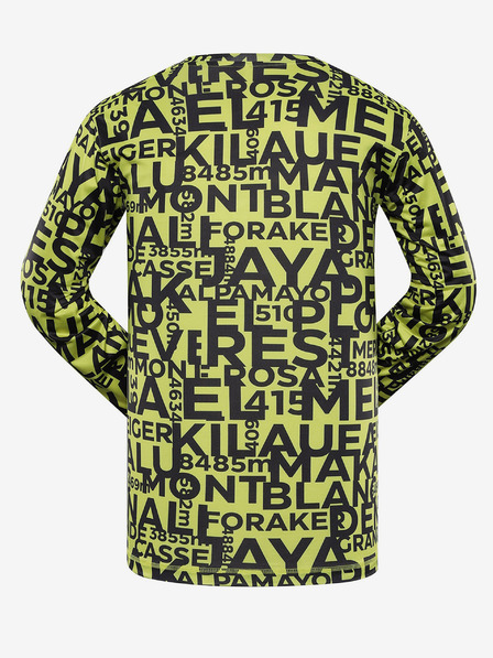 ALPINE PRO Svetlo zelena moška funkcionalna majica ALPINE PRO Lous