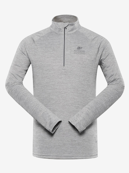 ALPINE PRO Svetlo siva moška majica ALPINE PRO Wenp