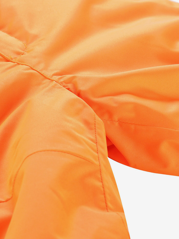 ALPINE PRO Oranžne otroške smučarske hlače z membrano ptx ALPINE PRO Osago